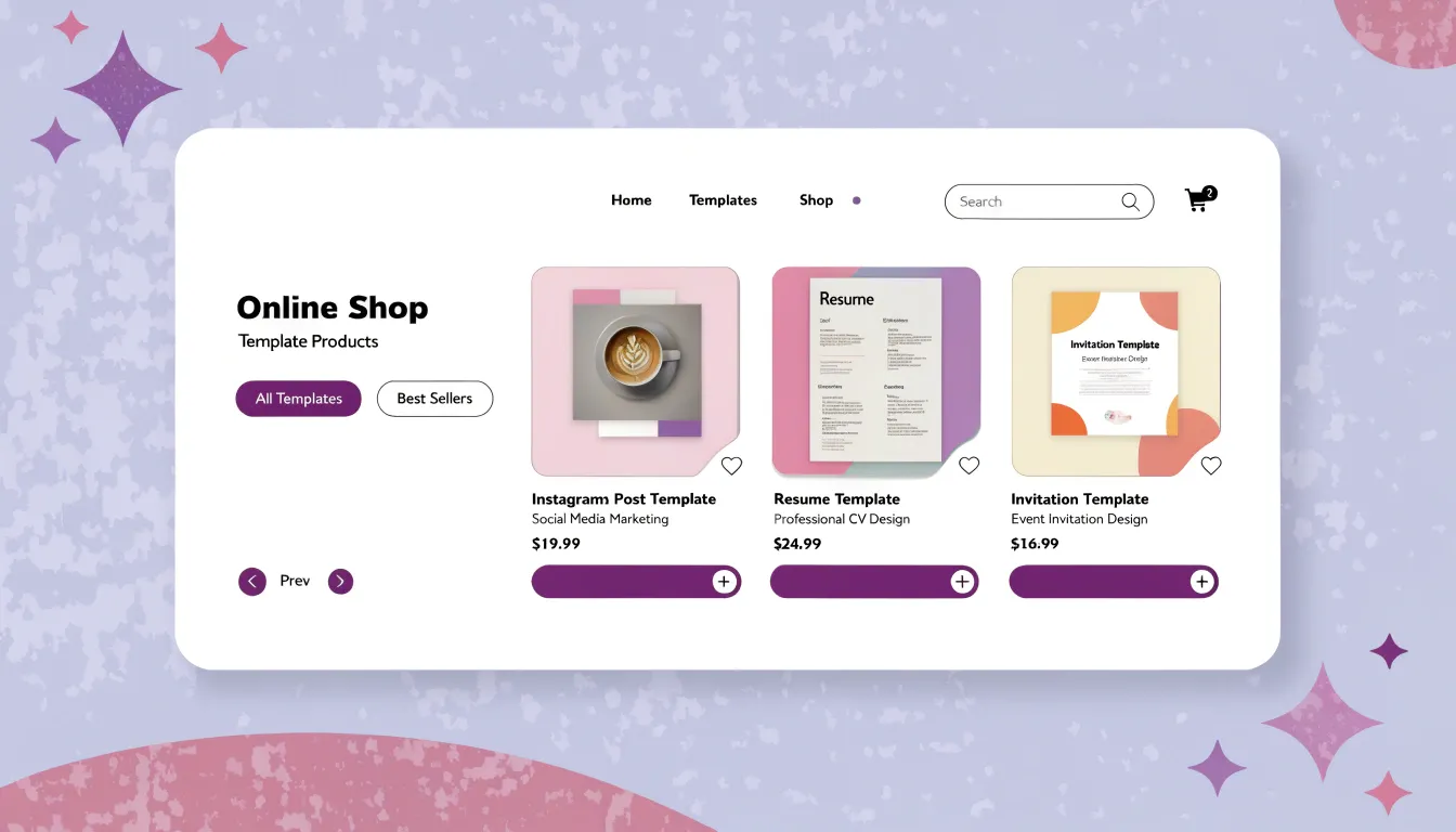 1. Sell Canva Templates on Etsy and Creative Marketplaces