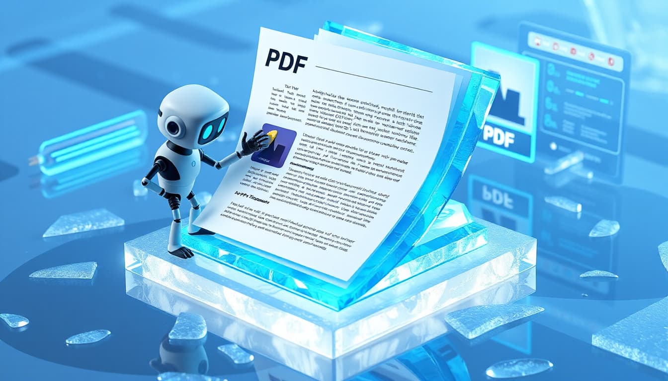 Advanced PDF Editor Tool Interface
