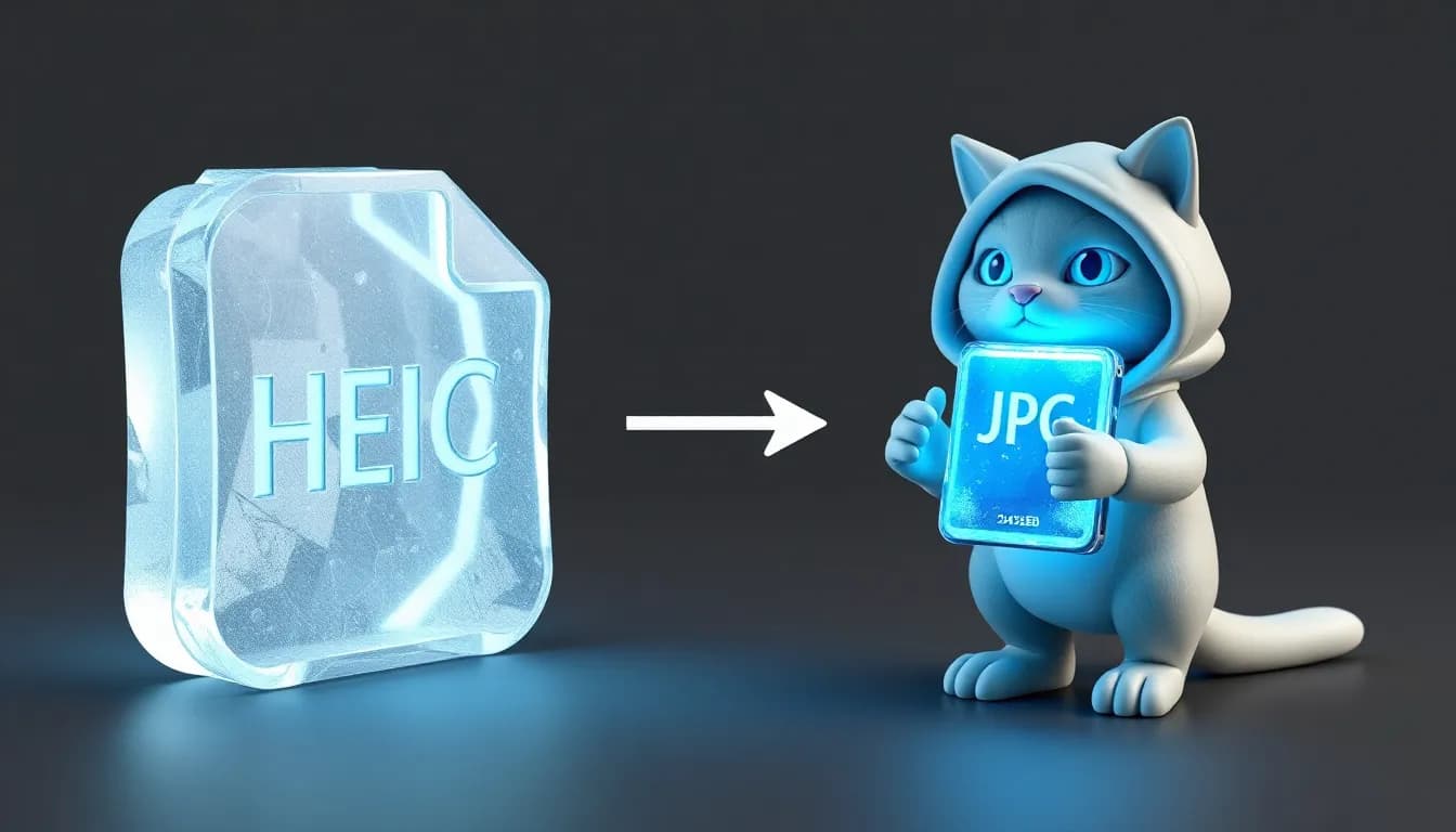 HEIC to JPG Converter tool preview