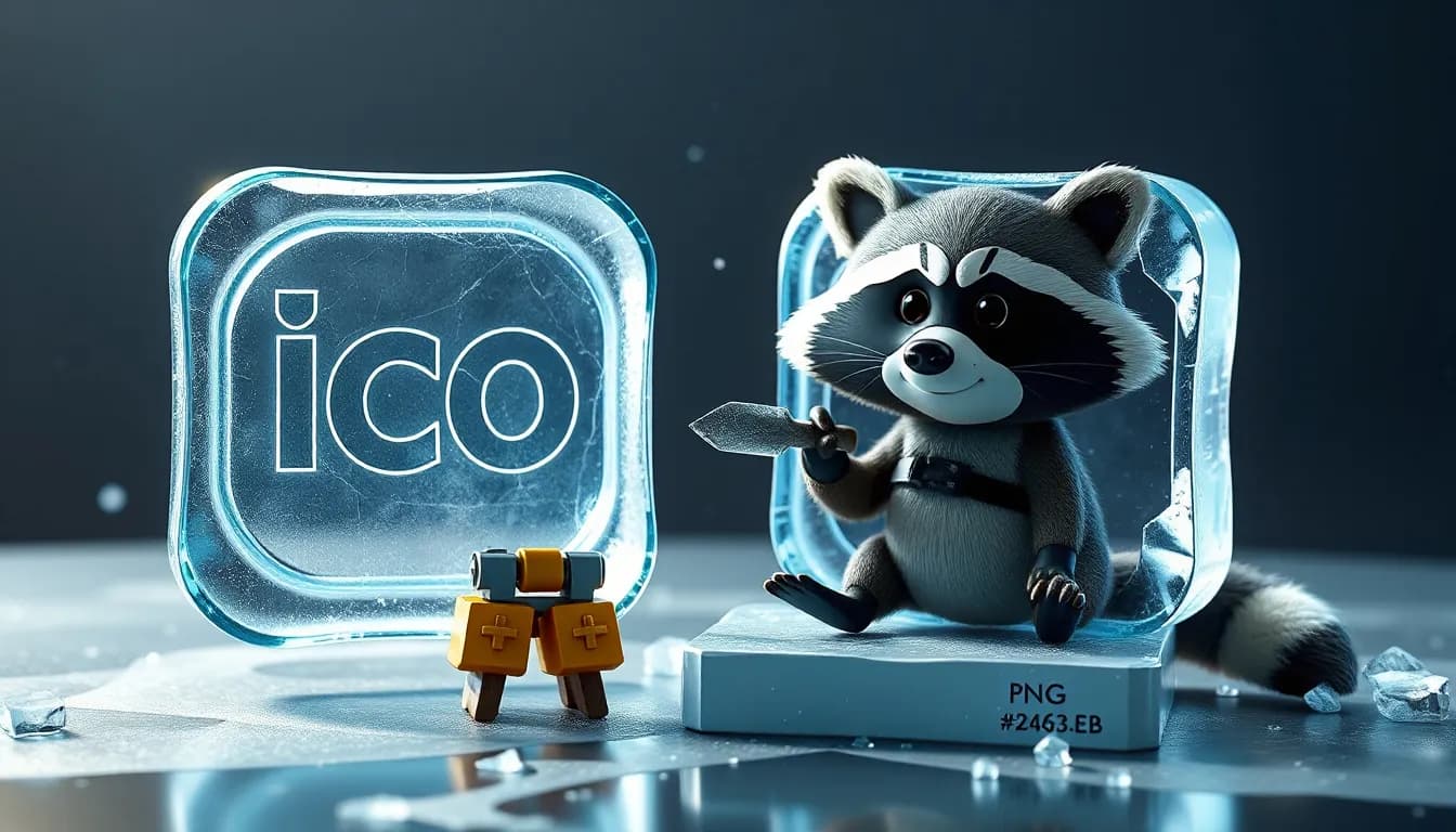 ICO TO PNG Tool Interface