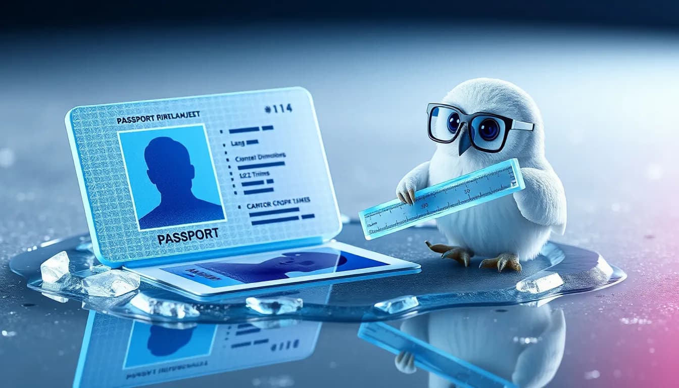 Passport Photo Maker tool preview