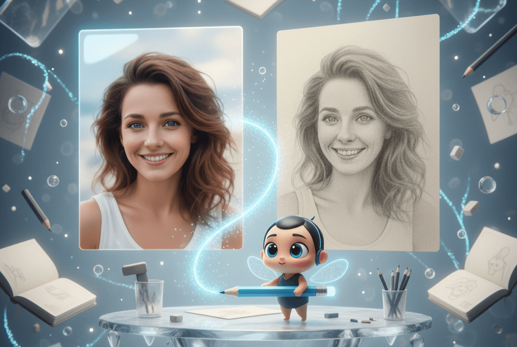 Thumbnail for From Photo to Pencil Sketch: A Guide to Creating Artistic Portraits