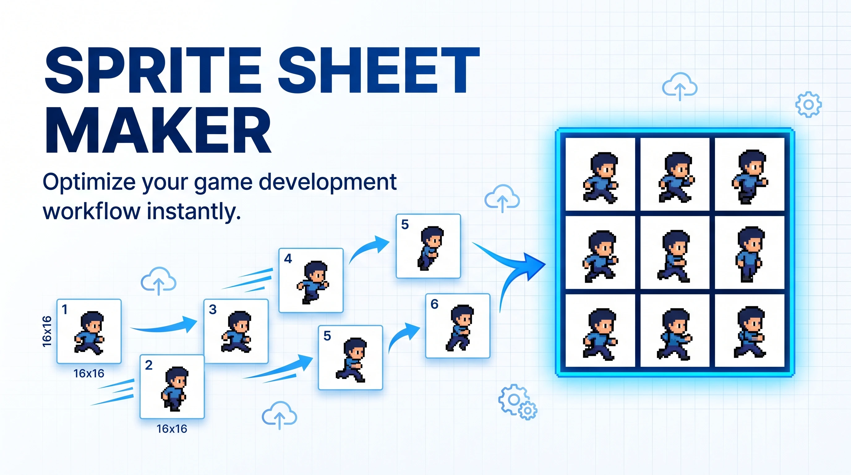 Sprite Sheet Maker tool preview