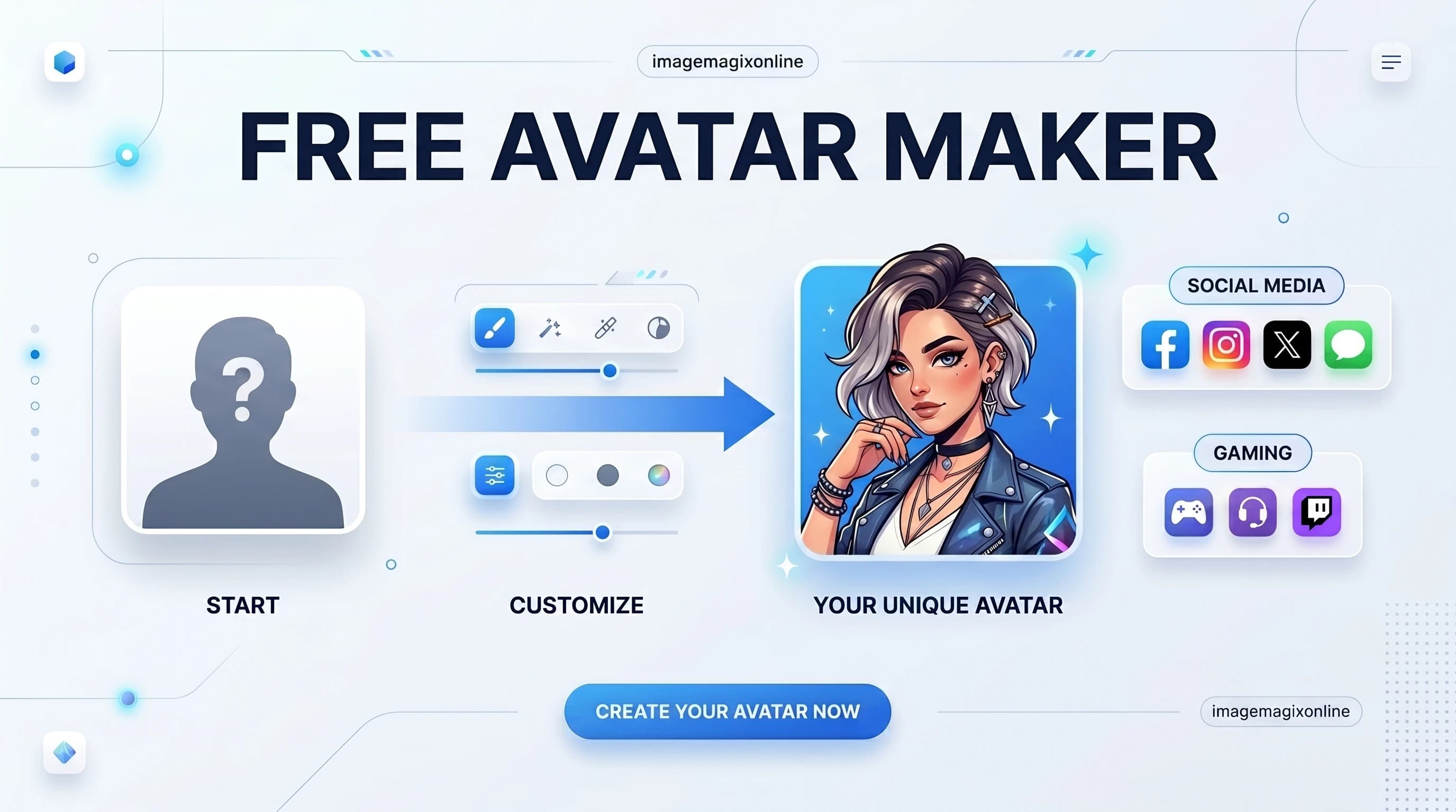 Avatar Maker / Circle Crop tool preview