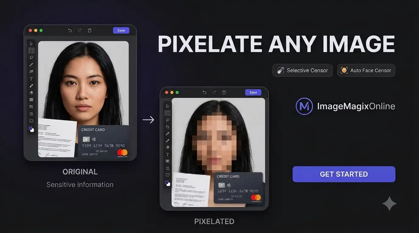Pixelate Image Tool tool preview