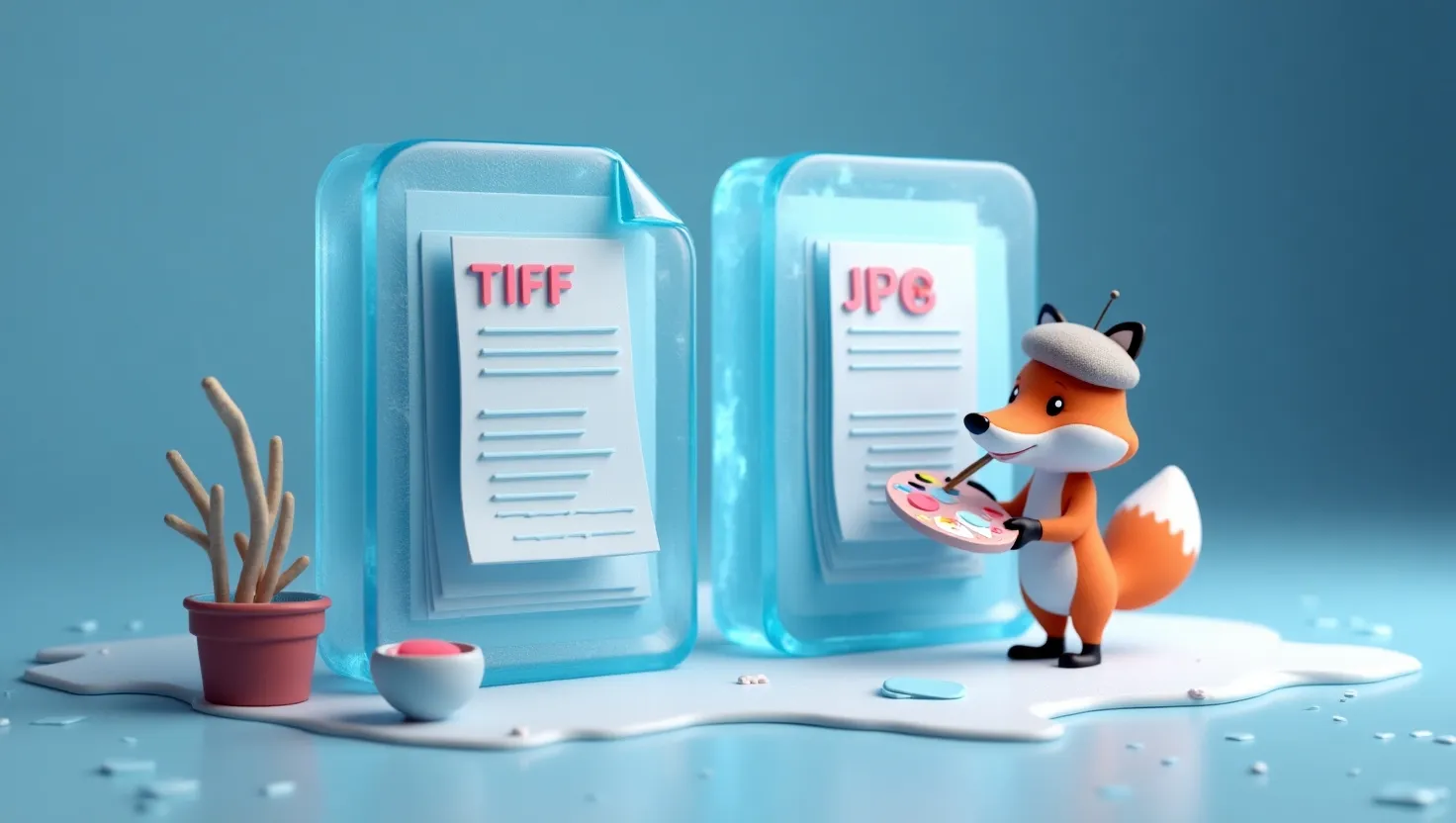 TIFF to JPG Converter Tool Interface