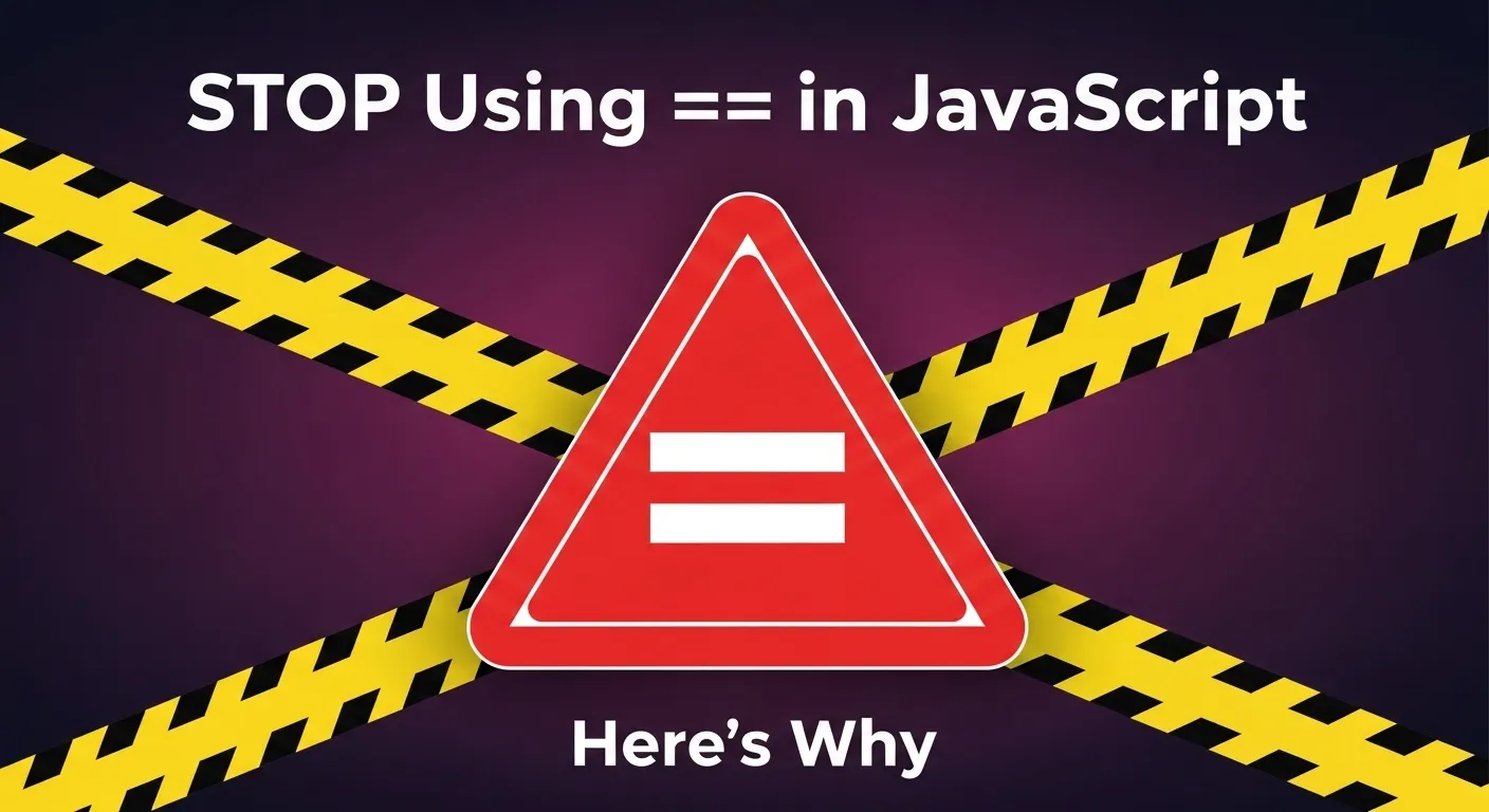 Thumbnail for JavaScript == vs === The Difference That Costs Developers Their Dream Jobs
