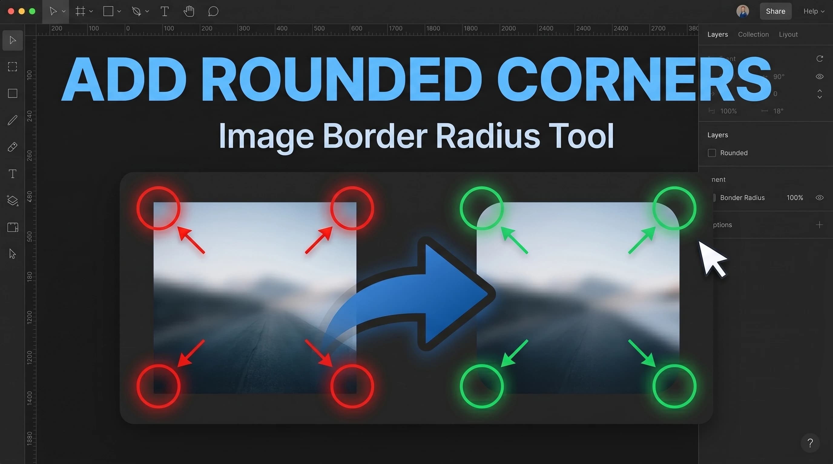 Rounded Corner Generator tool preview