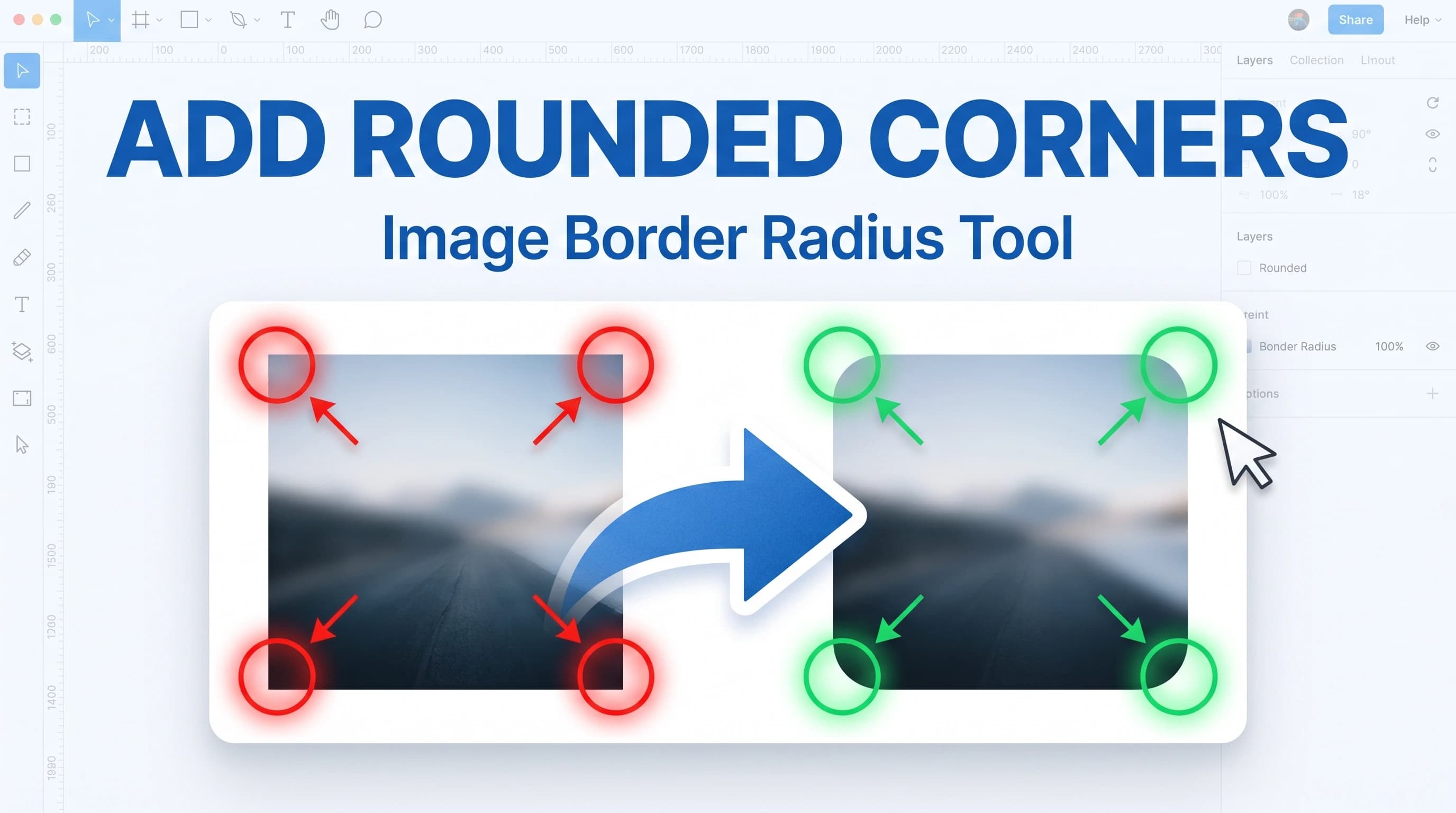 Rounded Corner Generator tool preview