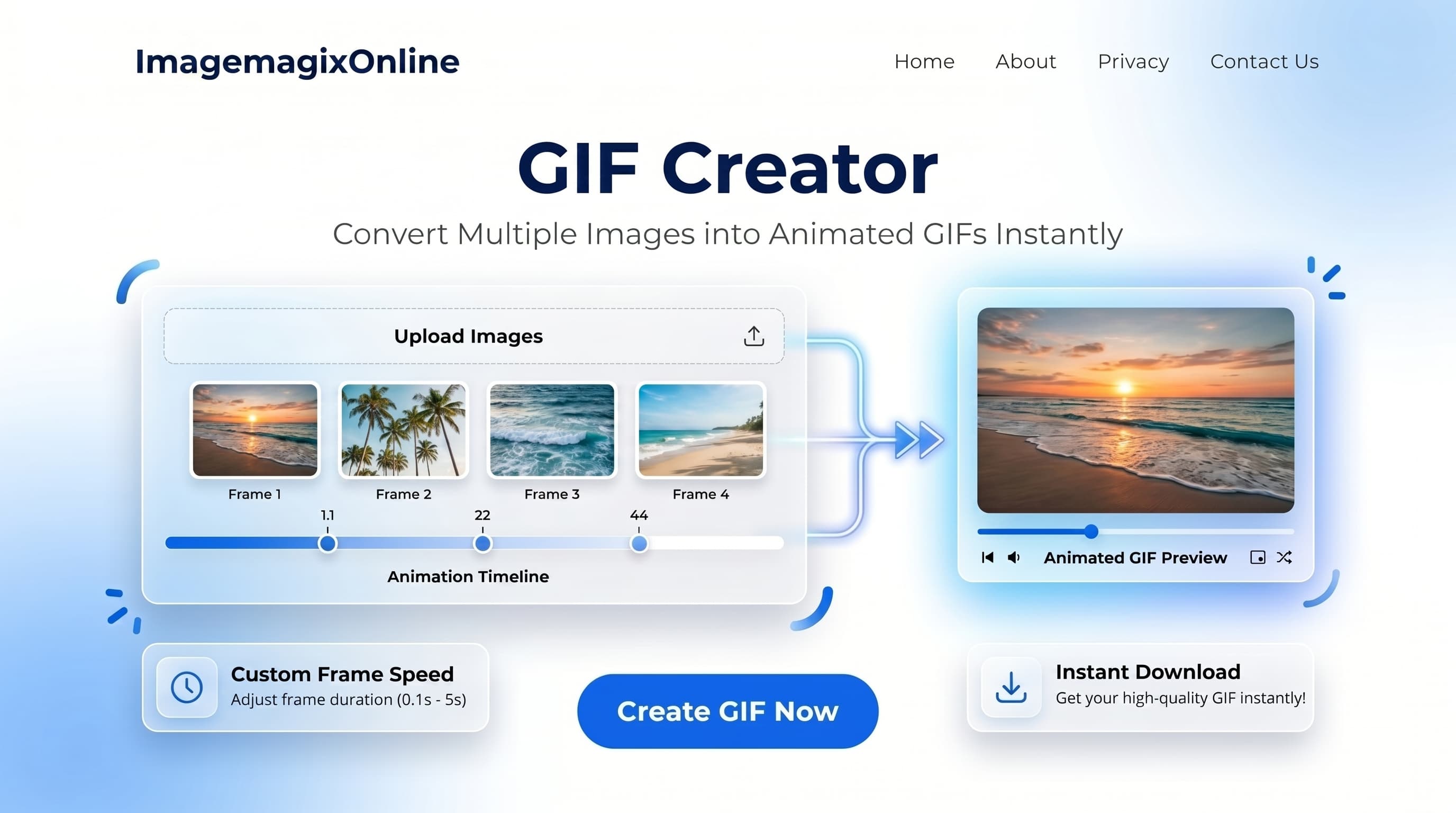 GIF Creator tool preview