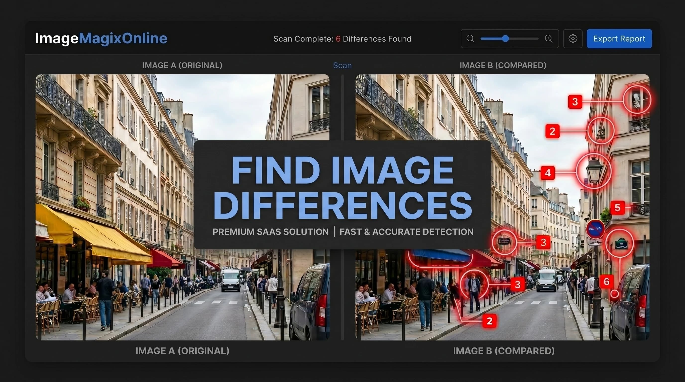 Image Difference Finder tool preview