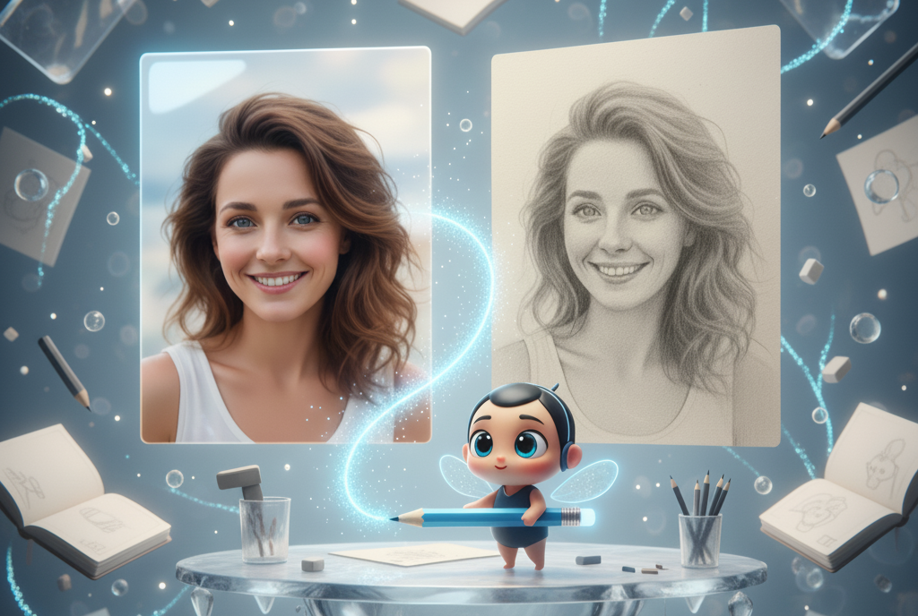 From Photo to Pencil Sketch: A Guide to Creating Artistic Portraits ...